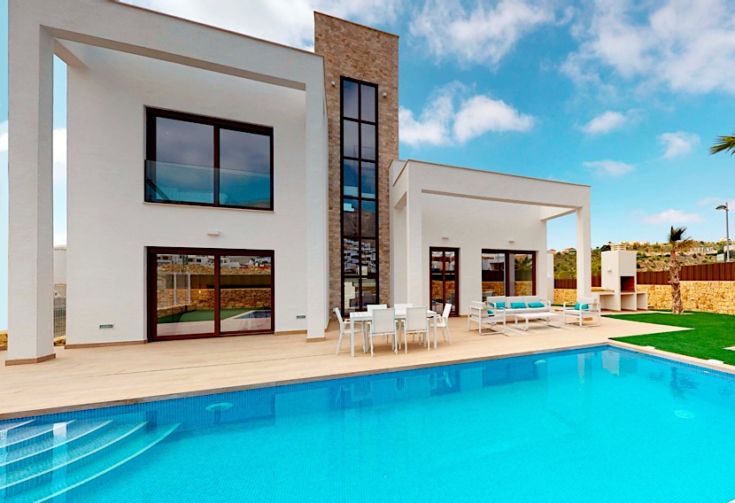 Last two Luxury Villas on residential complex – Finestrat/Benidorm – Sea views