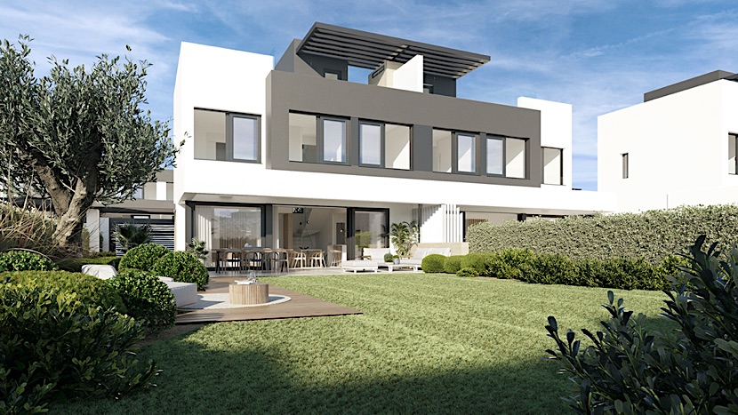 New Terraced Houses In Estepona – Next to The Atalaya Golf & Country Club