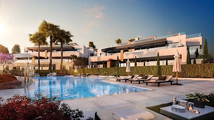 Luxury 2, 3 & 4 Bedroom Apartments with Sea and Golf Views – next to the Cabopino Golf Course in Marbella